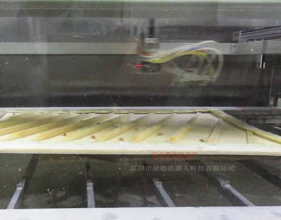 鋼琴木板自動噴漆生產線